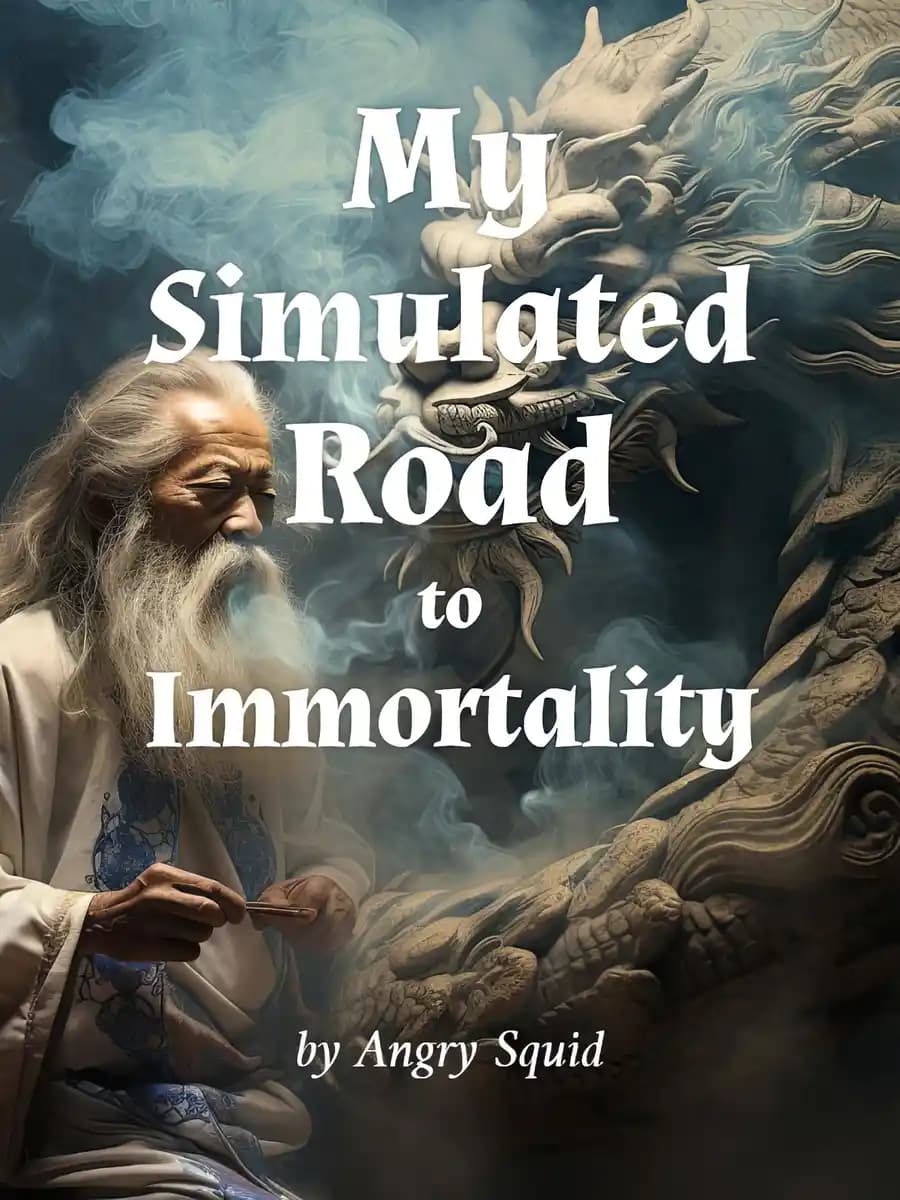 جلد My Simulated Road to Immortality | ناولوریا